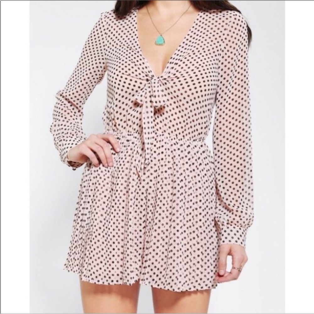 Pins and Needles Polka Dot Romper
